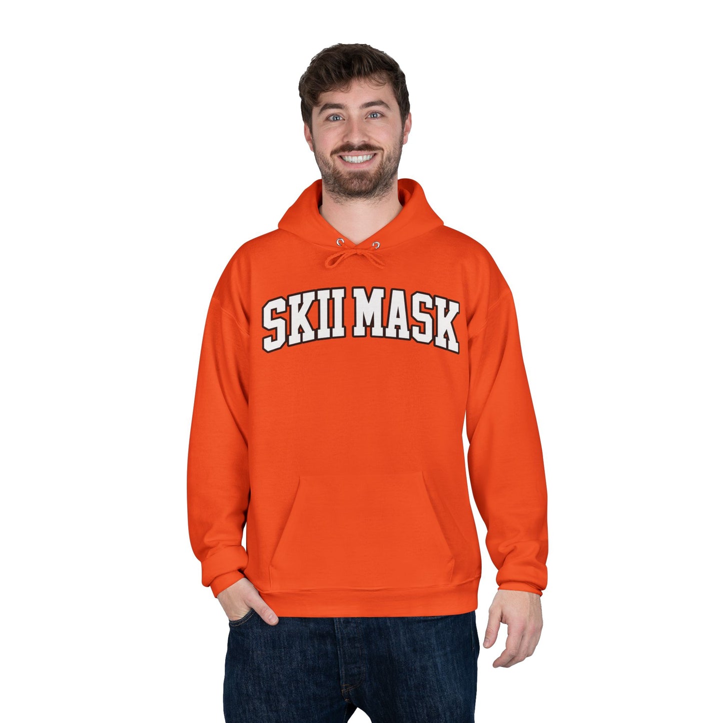 SKII MASK BANDITZ™ Orange Camo Hoodie